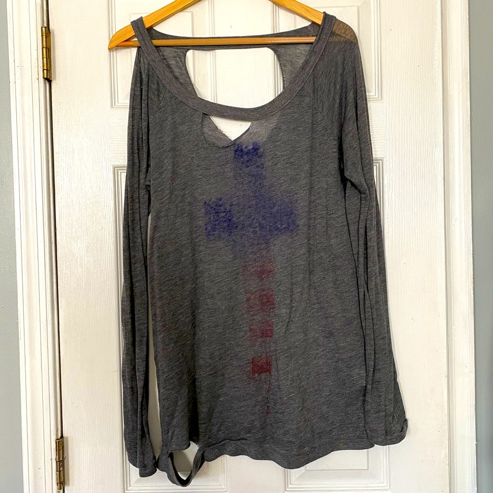 Chaser Brand Torn Top